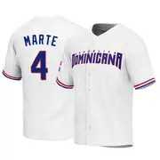 Dominican Republic Baseball Men's Ketel Marte 2023 World Baseball Classic Jersey - Replica White