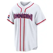 Dominican Republic Baseball Men's Ketel Marte 2026 World Classic Home Stadium Jersey - Replica White